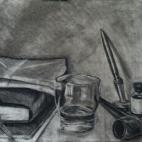 Charcoal Still Life